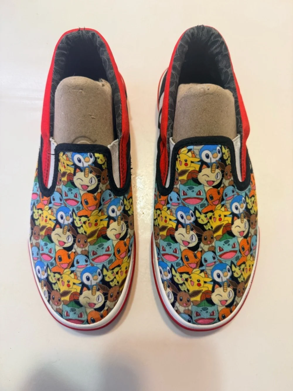Pokémon unisex slip on sneakers by Ground up size 5
